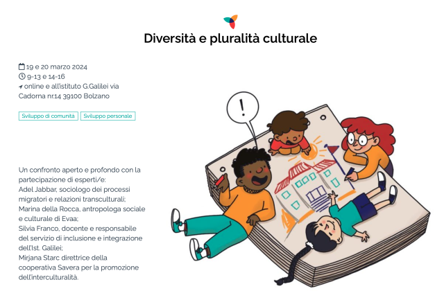 Confronto aperto "Diversità e pluralità culturale"